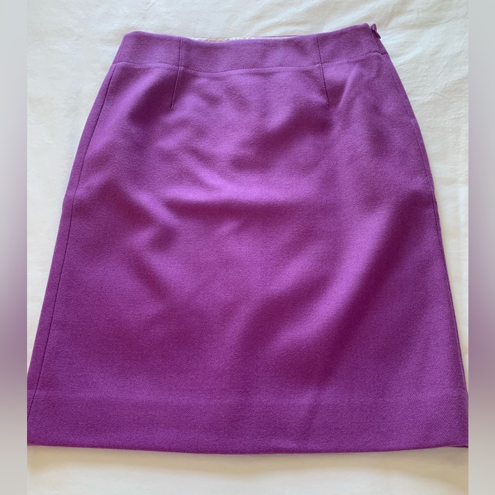 EUC! J.Crew Double-Serge Wool No.2 Pencil Skirt